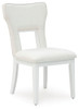 Chalanna - Dining Upholstered Side Chair (Set of 2) - White