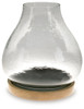 Adalisen - Candle Holder - Clear / Brown