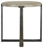 Dalenville - Round End Table - Gray