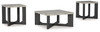 Sharstorm - Occasional Table Set (Set of 3) - Two-tone Gray