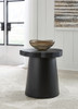 Wimbell - Round End Table - Black