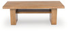 Kristiland - Rectangular Cocktail Table - Light Brown