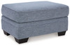 Carissa Manor - Ottoman - Denim