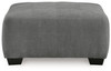 Birkdale Court - Gray - Oversized Accent Ottoman