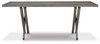 Krystanza - Rectangular Dining Room Table - Weathered Gray