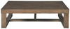 Cariton - Rectangular Cocktail Table - Gray
