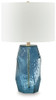Tallow - Glass Table Lamp - Blue