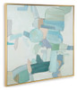 Wynburn - Wall Art - White / Blue / Green