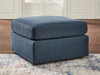 Modmax - Oversized Accent Ottoman - Fabric - Ink