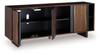 Welby - Accent Cabinet - Brown / Charcoal
