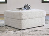 Cuddle Plush - Oversized Accent Ottoman - Arctic