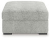 Cuddle Plush - Oversized Accent Ottoman - Arctic