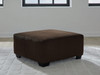 Kimlee - Oversized Accent Ottoman - Chocolate