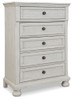 Robbinsdale - Five Drawer Chest - Youth - Antique White