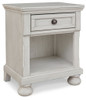Robbinsdale - One Drawer Night Stand - Antique White