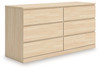 Onita - Six Drawer Dresser