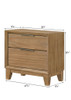 Florian - Nightstand - Natural