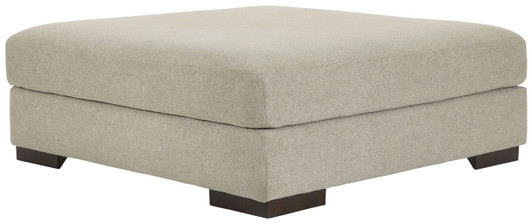 Lyndeboro - Oversized Accent Ottoman - Wicker