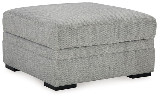 Casselbury - Ottoman With Storage - Cement