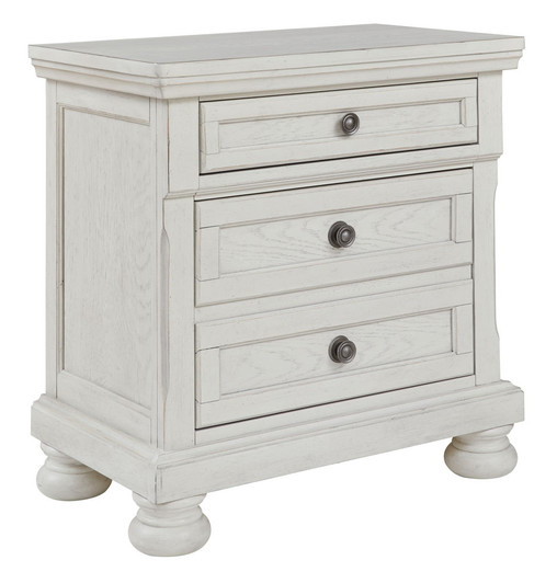 Robbinsdale - Two Drawer Night Stand - Antique White