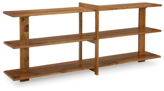 Fayemour - Brown - Console Sofa Table Fayemour - Brown - Console Sofa Table