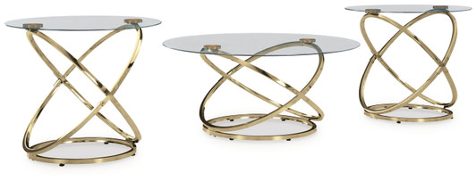 Crimonti - Champagne - Occasional Table Set (Set of 3) Crimonti - Champagne - Occasional Table Set (Set of 3)