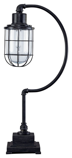 Jae - Metal Desk Lamp  - Antique Black