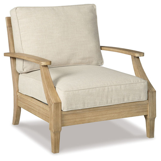 Clare View - Beige - Lounge Chair w/Cushion Clare View - Beige - Lounge Chair w/Cushion