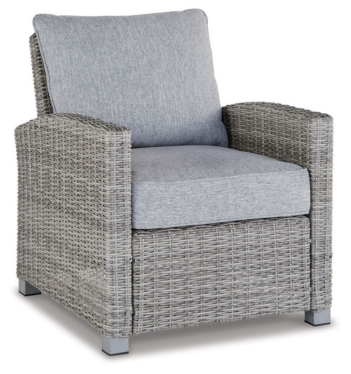 Naples Beach - Light Gray - Lounge Chair w/Cushion Naples Beach - Light Gray - Lounge Chair w/Cushion