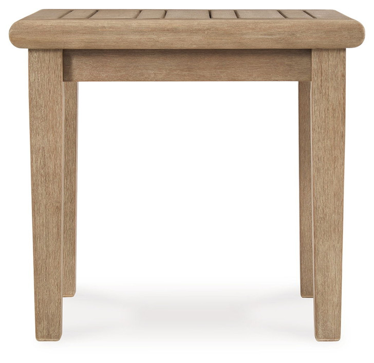 Carter Hall - Square End Table - Beige