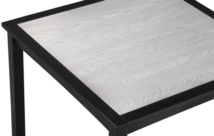 Salvador - 5 Piece Counter Height Set - Charcoal / White