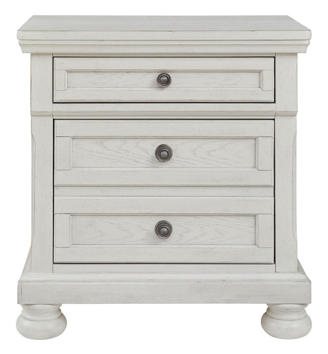Robbinsdale - Two Drawer Night Stand - Antique White