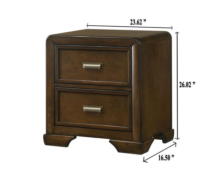 Coffield - Nightstand - Brown