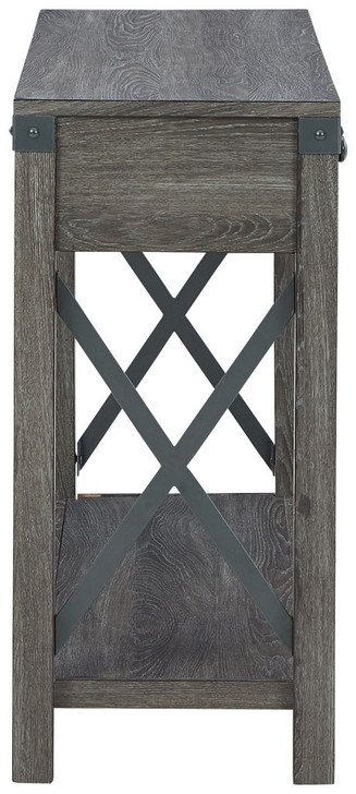 Freedan - Console Sofa Table - Grayish Brown