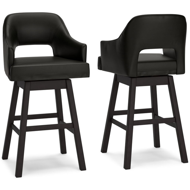 Tallenger - Upholstered Swivel Barstool (Set of 2)