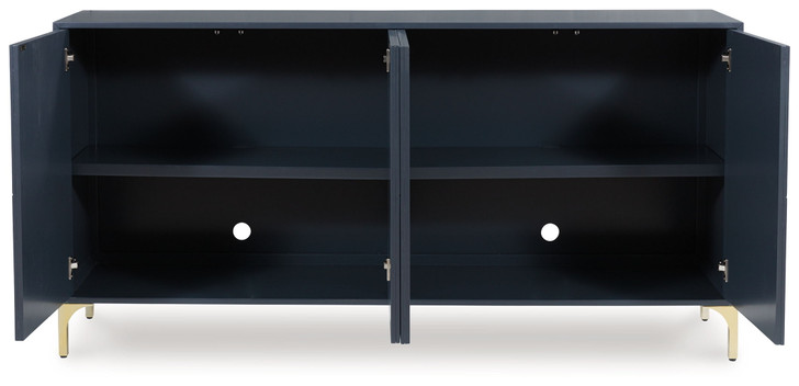 Loirwick - Accent Cabinet - Dark Blue