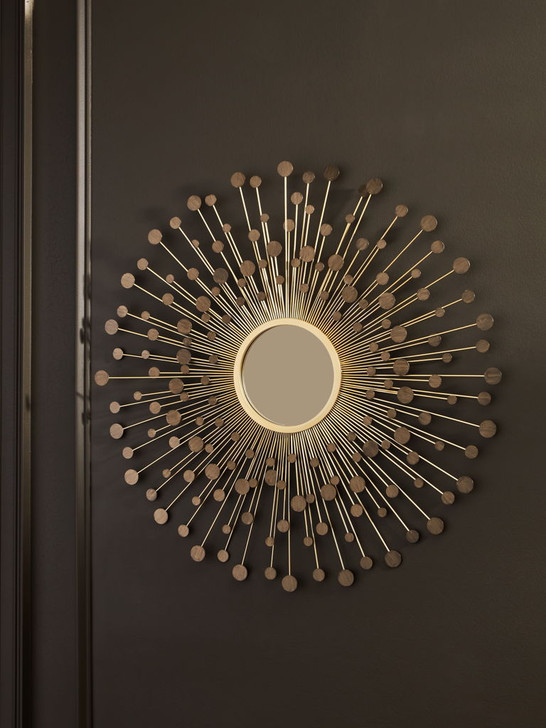 Morwenna - Accent Mirror - Bronze / Gold Finish