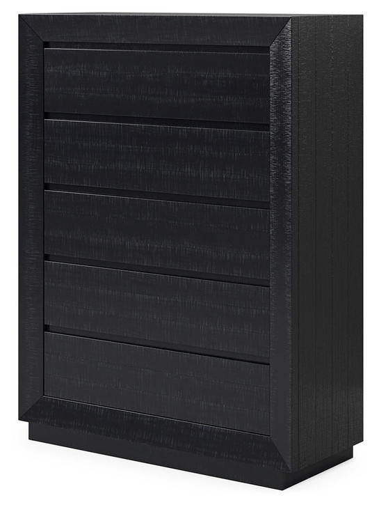 Londer - Five Drawer Chest - Black