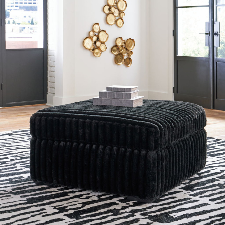 Midnight-Madness - Oversized Accent Ottoman