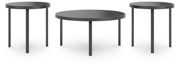 Dorylin - Occasional Table Set (Set of 3) - Black