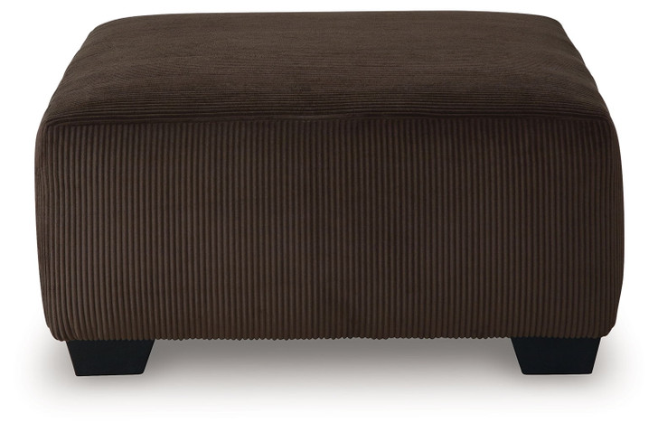 Kimlee - Oversized Accent Ottoman - Chocolate