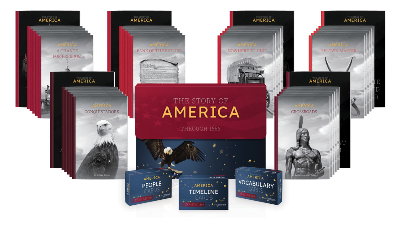 The Story of America Boxed Set 1: Through 1866