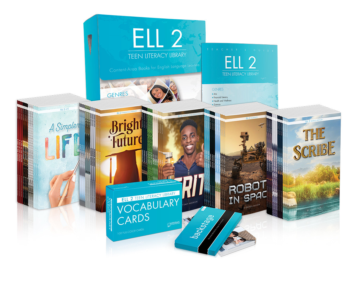 ELL 2 Teen Literacy Library Print | Saddleback Educational