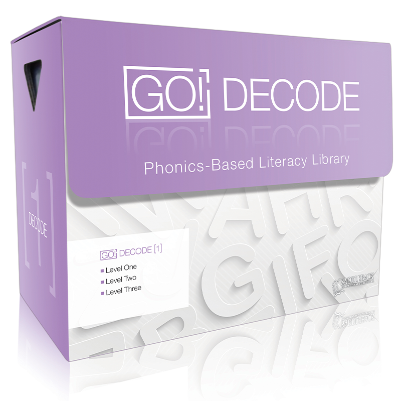TwERL Phonics: GO! Decode [1] Digital | Saddleback Educational