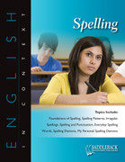 洋書　Spelling steps 4冊　Saddleback Spectrum Spelling Workbook Grade 4, Ages 9 to 10, 4th Grade