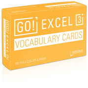 Tween Emergent Reader Libraries: GO! Excel [3] Vocabulary Cards (100 Cards) | Hi-Lo Booksª | Educational Books