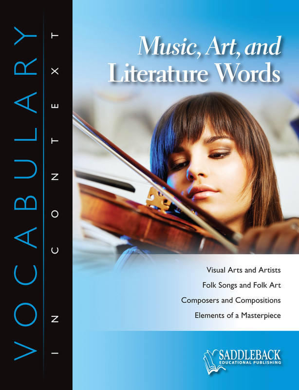Music, Art, and Literature Words (Digital Download) | Hi-Lo Booksª | Educational Books