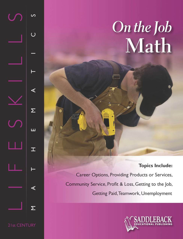 On the Job Math (Digital Download) | Hi-Lo Booksª | Educational Books