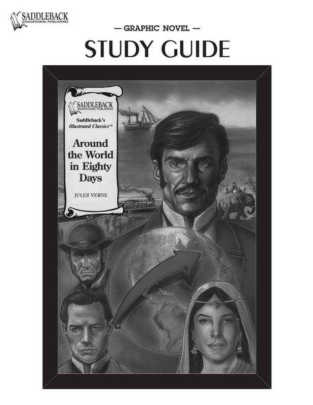 Around the World in 80 Days Graphic Novel Study Guide (Digital Download) | Hi-Lo Booksª | Educational Books