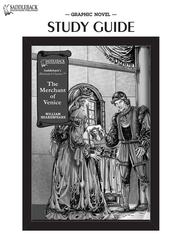 Merchant of Venice Graphic Novel Study Guide (Digital Download) | Hi-Lo Booksª | Educational Books